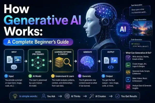 How Generative AI Works: A Complete Beginner's Guide - TyagiHub